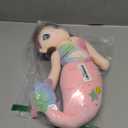 Mermaid Stuffed Animal Plush, 23.6in Cute Soft Pink Hugging Mermaid Plushies Pillow Toys Kawaii Birthday Gift for for Adults Kids Boys Girls