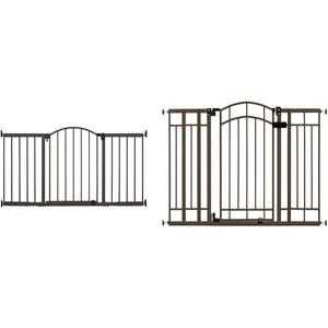 Summer Infant Metal Expansion Extra Wide Safety Pet and Baby Gate & Multi-Use Decorative Extra Tall Safety Pet and Baby Gate