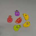 Cute Mini Fruit Plush Toys Colorful Stuffed Fruits Soft Orange Peach Stuffed Doll for Party Favors Keychain