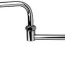 TS Brass 067X Double Jointed Swing Spout, Chrome
