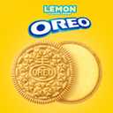 OREO Lemon Creme Sandwich Cookies, Family Size, 18.71 oz