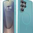 YENAPOON for Samsung Galaxy S26 Ultra Case, Matte Magnetic Phone Cover [with 1 Screen Protector] [Support for MagSafe] [Shockproof Military Grade Protection] Translucent Frosted Back, Light Blue