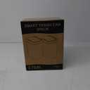 2 Pack 2.7 Gal Bathroom Trash Can with Lid, Automatic Trash Can Small Smart Garbage Can Touchless, Slim Motion Sensor Waterproof Plastic Trash Bins for Bedroom Office Kitchen Toilet Black