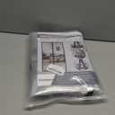 AUGO Magnetic Thermal Insulated Door Curtain - Transparent EVA Door Cover for Winter- Keeps Warm Air in and Cold Air Out - Home Winterizing Products - Patent Pending Keep Open Feature - 38 x 83 Inch