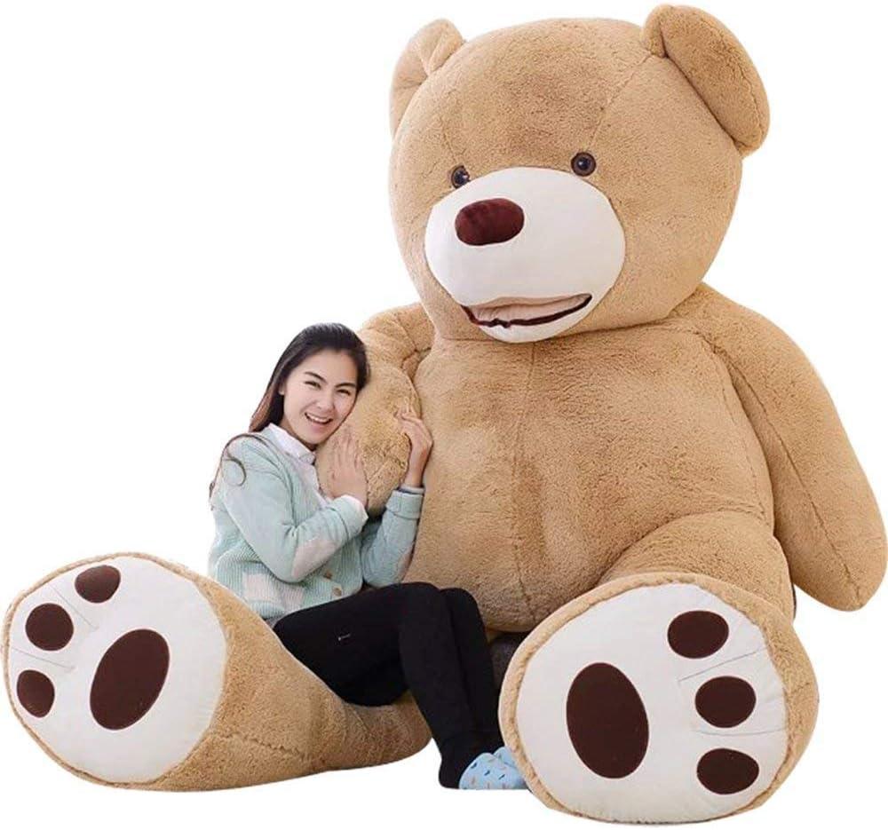 IKASA Giant Teddy Bear Plush Toy Stuffed Animals(Brown,78 inches)