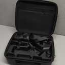 RS 4 Carrying Case, Waterproof Portable PU leather Storage Shoulder Bag Travel Case for DJI Ronin RS 4/ RS 4 Combo, 3-Axis Gimbal Lightweight Stabilizer and Accessories