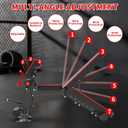 Adjustable Weight Bench - Utility workout Benches for Exercise, Free Installation Design for Portable Fitness Strength Training Equipment at Home Gym