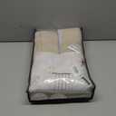 Natural Blackout Pleated 88 Inch Viral Curtains for Nursery, Memory Shape Thick Linen Sound Blocking Privacy Neutral Windows Drapes 2 Panels Set Warm Beige Thermal Kids Room Darkening Curtain Back Tab