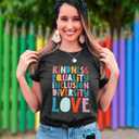 Teacher Shirt Women Inspirational Letter Print T-Shirt Special Education Teacher's Day Tee Tops (Gray, M)