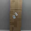 M-D Building Products 67967 Kerf Style 36 Inch Vinyl Replacement Door Bottom with Vinyl Fins, Brown (2 Pack)