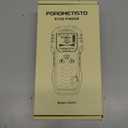 6-in-1 Stud Finder Wall Scanner, POROMETISTO DSF01 Wall Stud Finder with Electric Wire Finder, Deep Scan Stud Sensor for drywall, Wood, Plaster Walls, Metal, AC Wire, Magnetic, Joists, Pipes