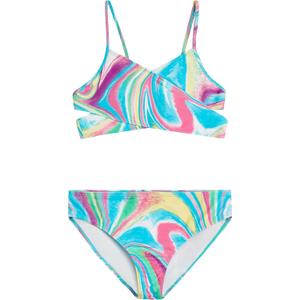 Kanu Surf Girls' Coral Reef Beach Sport Wrap Around Bikini 2-Piece Swimsuit (10, Waverly Multi)