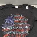 American Flag Firework T-Shirt, Size XXL