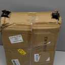 Elevated Dog Bowls, Metal Raised Dog Bowl Stand with Two Thick 111oz Capacity Stainless Steel Food Bowls & Non-Slip Mat - 14" Tall for Large/Extra Large Breeds (Black)