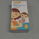 Electric Nasal Aspirator for Baby, Nose Aspirator for Toddlers, Waterproof Baby Nose Sucker, Nose Cleaner with 3 Silicone Tips, Adjustable Suction Level, Music and Light Soothing Function,Green