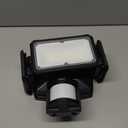 LEPOWER Battery Powered LED Flood Light Outdoor,1500LM Motion Sensor Security Lights, IP65 Waterproof,Wireless Flood Light Battery Operated,3 Head Motion Detector Light for Garage,Yard,Porch(Black)