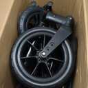 MAXWALK Walkers for Seniors, Rollator Walker with Seat, 12" Big Rubber Wheels All Terrain Rollator Walker with Backrest, Built-in Cable, Cup Holder, Foldable and Height Adjustment for Seniors, Purple