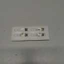 E11 Halogen Bulb,120V 75W Halogen Candelabra Bulbs 4 PackT4 Mini Base JD E11 Bulb,Dimmable 2700K Warm White,for Chandeliers,Candelabra,Ceiling Fan, Table Lamps, Cabinet Lighting