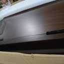 Stufurdecor 41in Dark Brown Jewelry Armoires,Full Locking Jewelry Armoire With Mirror,Extra Large Jewelry Cabinet With 9 Drawers For Women,Suitable As A Holiday Gift For Friends