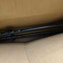 KMINA Underarm Crutches for Adults with Padded Handle (x2 Units, Size L), Height Adjustable, Women and Men, Aluminium, Made in Europe