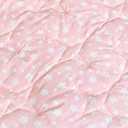 Octagon Playpen Mat Pink for Girls, Non Slip Baby Playpen Mattress Mat Fits 8 Panel Regalo Extra Large Portable Play Yard, Pink Star Print Playard Pad for Girls