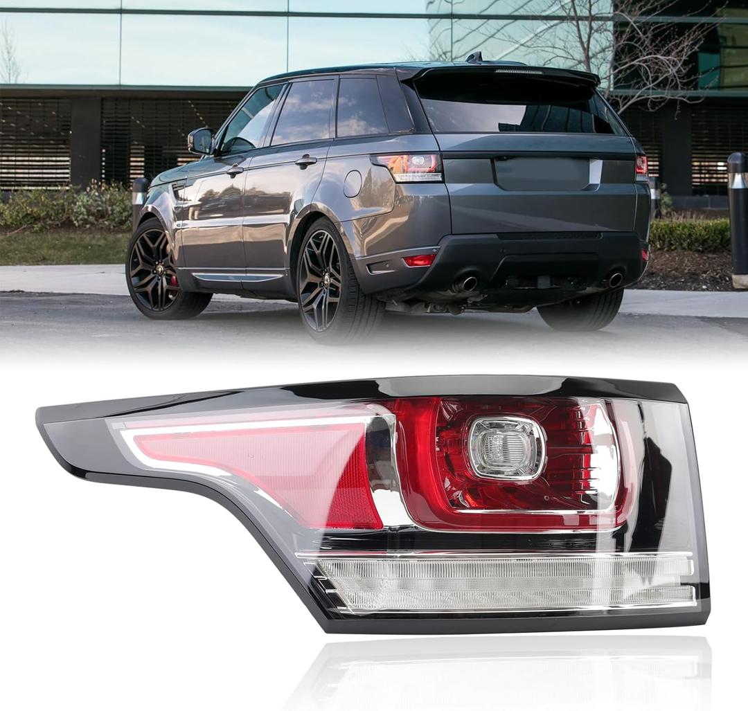 Tail Light for Range Rover Sport L494 2014 2015 2016 2017 Driver Side Clear Rear Lamp Brake Light LR061589-B(Left)