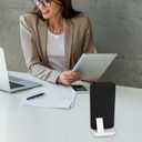 evron USB Adapter Multi Charging Cable Case 2pc Set, Micro USB Cable Gadgets Box with Phone Kickstand, USB C to Micro USB, Type C to iOS Device,Data Transfer,SIM Card Pin (White(Disc+Mirror))