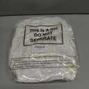 Hoteam 12pcs Large Furry Christmas Bows 11 x 18 Inch Faux Fur Tree Topper Decorations Rustic Fluffy Ornaments for Christmas Tree Wreath Door Porch Farmhouse Holiday Party Decor(White)