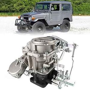 Partol FJ40 Carburetor Carb for 1969-1987 Toyota Land Cruiser 2F 4230cc FJ40 Engine, Replace OE: 21100-61012, 21100-61050, 201055772420 - Manual Choke