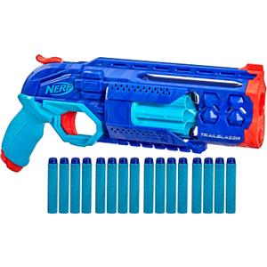 Nerf Elite 2.0 Trailblazer RD-8 Blaster, Wild Edition Color Design, 8-Dart Rotating Drum, Hammer Action, 16 Elite Darts, Tactical Rail 
