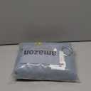 NICETOWN Linen Stone Blue Window Curtains 84 inches Long, Grommet Thick Linen Blend Window Treatments Privacy Assured with Light Filtering for Bedroom/Living Room, W42 x L84