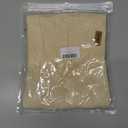 Adults Knit Thermal Neck Warmer Gaiter | Windproof Fleece-Lined Face Mask | Unisex Winter Scarf for Work & Ski Gear (Beige)