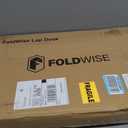 FoldWise 2-in-1 Bed & Lap Desk with Soft Cushion, Adjustable Height & Angle