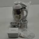 Tribest SB-132 Soyabella Automatic Soy and Other Plant-Based Milk Maker with Tofu Kit (White/Stainless Steel) (Large)