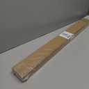 1" Cordless Mini Blinds, White Vinyl Horizontal Light Filtering Blinds, 41" W x 72" H, Indoor Window Blinds for Office, Kitchen, Bathroom, Living Room