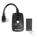 DEWENWILS Dawn to Dusk Outdoor Timer for Swimming Pool, 125V/ 15A Plug in Sensor Outlet Timer Waterproof, 100FT Range Remote Control with 2 Grounded Electrical Outlets for Pool Pumps, Fountain, UL