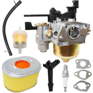 Carburetor Kit Compatible with Husqvarna PW3200 3200PSI 2.7GPM PW3100 3100 PSI 2.8GPM, Replace PW3200 with Air Filter Spark Plug Gaskets
