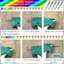 Chumia 3576 Pcs Tagging Guns for Clothes Labels Attacher Stitch Guns for Clothing with 3000 Barbs, 5 Needles and 100 Price Tags, Sewing Kit for Retail Stores, Garage Yard Sales(Colorful)