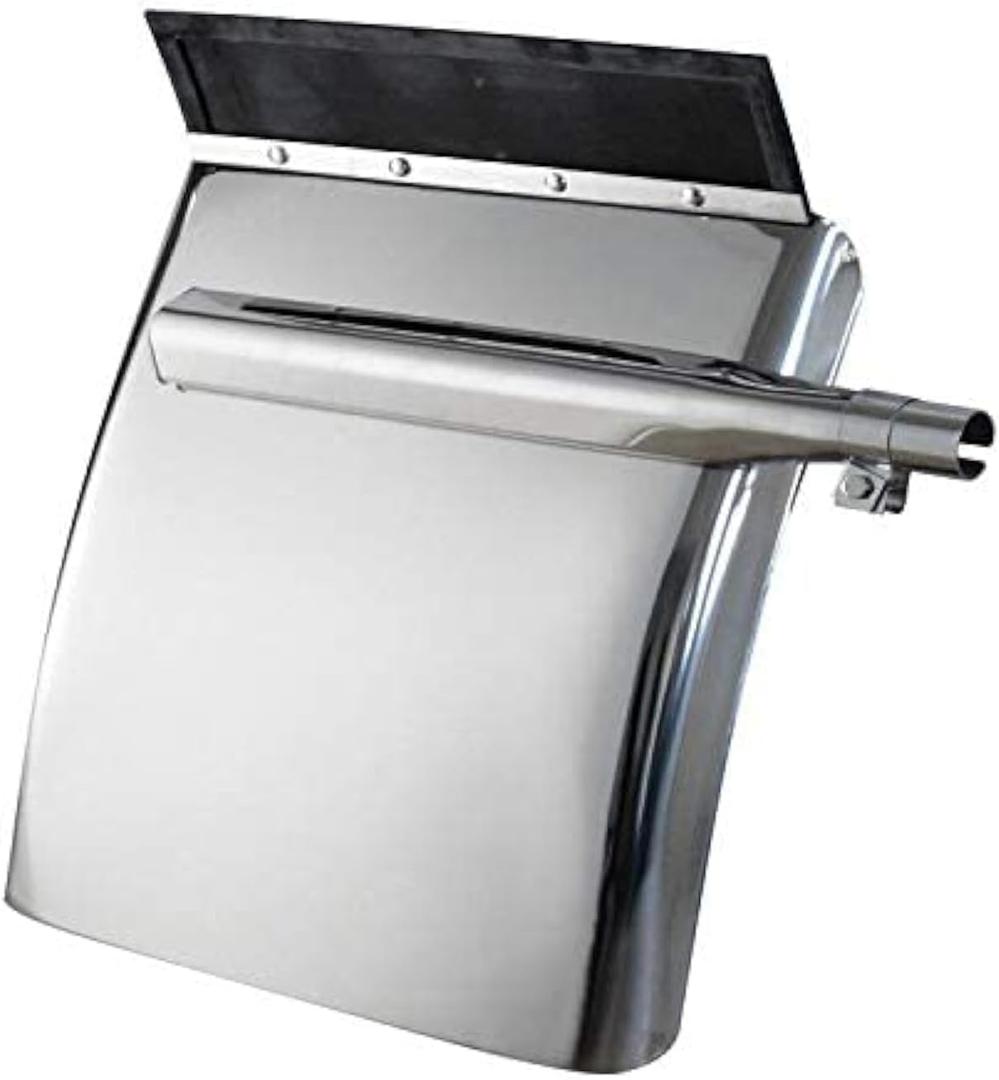 Stainless Steel Quarter Fender Set (24"x24"),Semi Truck.