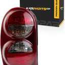 CarLights360 For Jeep Liberty Tail Light 2005 2006 2007 Driver Side | Rear | Replacement For CH2800158