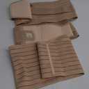 3 in 1 Postpartum Belly Support Recovery Wrap Postpartum Belly Band, After Birth Brace, Slimming Girdles, Body Shaper Waist Shapewear, Post Surgery Pregnancy Belly Support Band, (2XL, Classic Ivory)