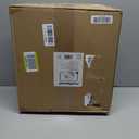 HealthSmart Enhanced Comfort 5" Raised (Round) Toilet Seat Risers for Seniors 5 Slip Resistant Pads FSA/HSA Eligible Padded Toilet Seat Elevation 15.7 x 15.2 x 6.1