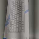 OMOTON Bluetooth Keyboard Compatible with Mac ONLY, Compact Wireless Keyboard Compatible with MacBook Pro/Air, iMac, Mac mini/Pro, Silver