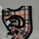 EcoBark Step in Dog Harness  EcoFriendly Teacup Dog Harnesses for XXS, XS, and Small Dogs  Reflective and Adjustable Mini Body Halter Vest Tiny Soft Mesh Toy Breed Harness (Beige Plaid, XXS)