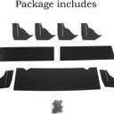 Rear Diffuser for Dodge Challenger 2008-2023 Shark Fin Style Splitter Diffuser Spoiler