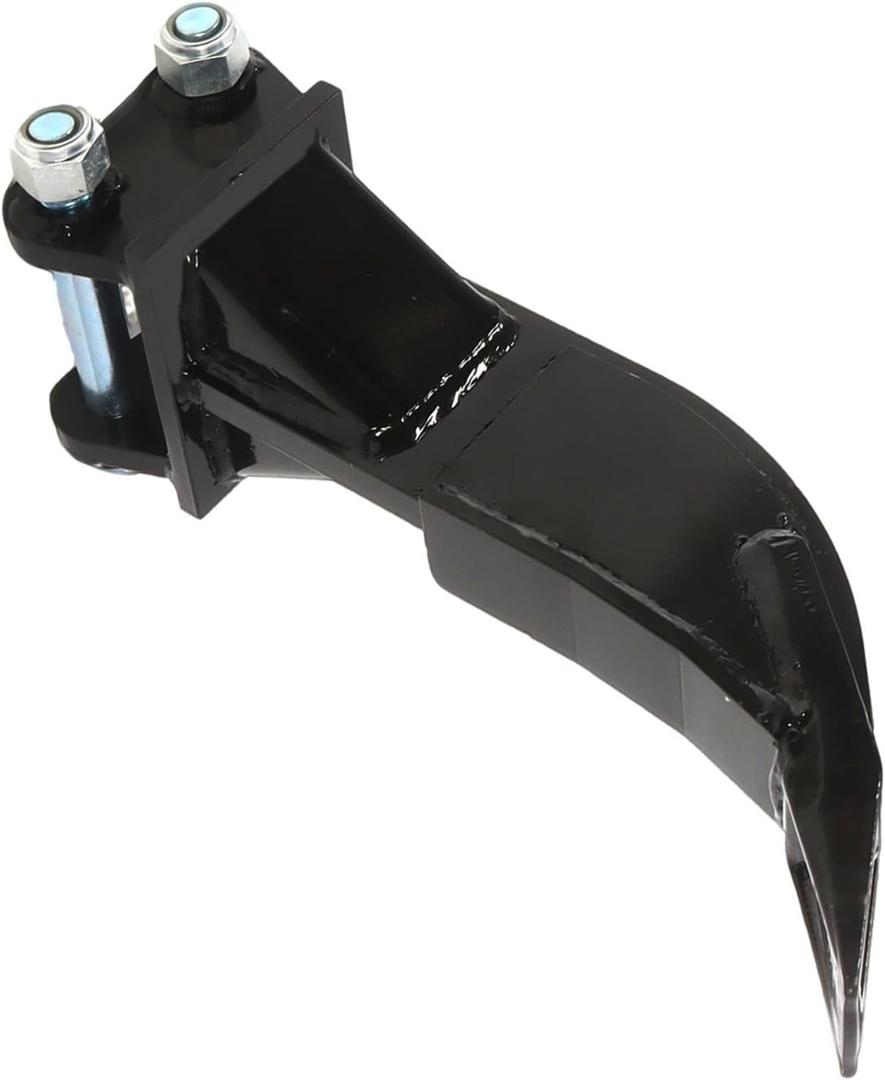 Nakkaa Small Excavator Ripper Single Hook Backhoe Compatible with 1-1.5 Ton Small Excavator Span 3.54Inches, Hole Diameter 0.98Inches, Center Wheelbase 3.46 Inches
