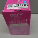 Carefree Panty Liners for Women Extra Long, Unwrapped, Unscented, 100ct