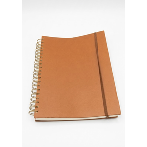 College Ruled Notebook, Hardcover Leather Notebook for Work, Lined Notebook Journal for Women, Men