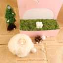 Light Green Moss for Crafts Artificial Moss Decorative for Glass Vase Filler Wedding/Christmas/Fairy Party/Indoor Planters/DIY Rainforest Model/Table Centerpieces (2.1 OZ)