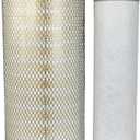 Outer Inner Air Filter Set Compatible with Ford New Holland 3010 3930 4130 5000 5100 5200 7000 7600 7700 6610 TW5 555C 555D 575D Tractor D9NN9601AA D1NN9R500A AF1641 AF1640 PA2431 PA2432